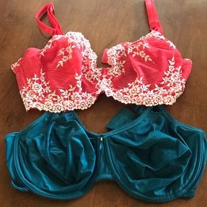 Walcoal 38 DD underwire set of 2